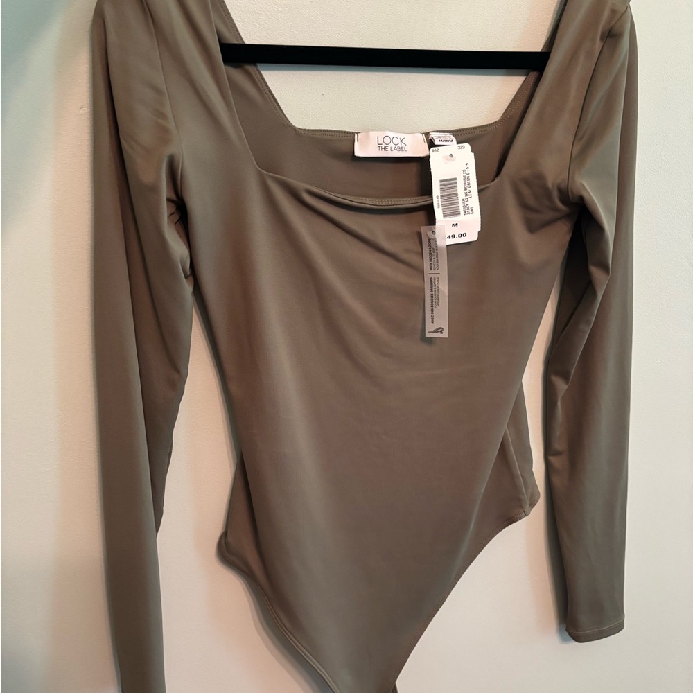 Long Sleeve Asymmetrical Bodysuit
